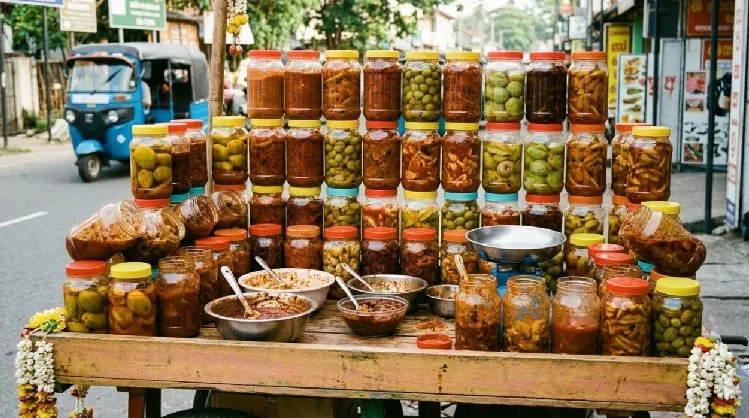 Best Sri Lankan Street Food and Where to Find It 2 achcharu cart sri lanka