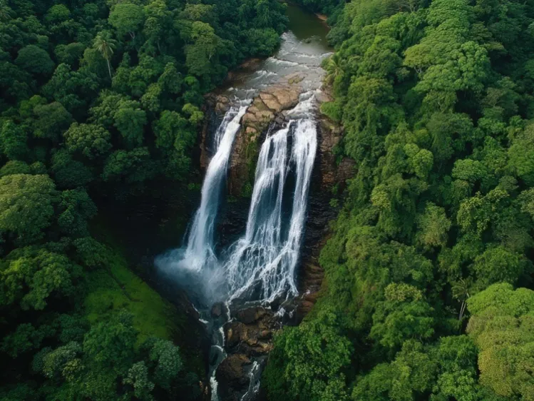 diyaluma falls, sri lanka
