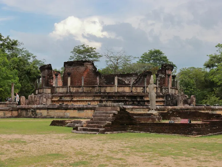 ruins of polonnaruwa ancient kingdom, one of the UNESCO World Heritage Sites in Sri Lanka