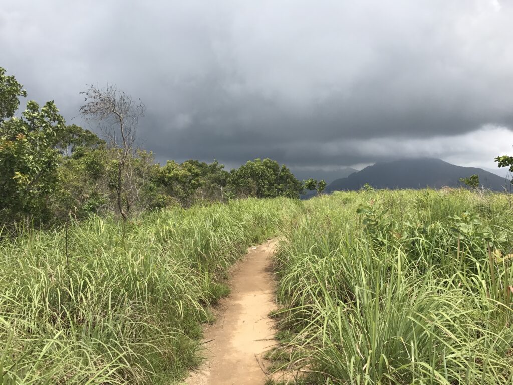 Scenic view of bible rock