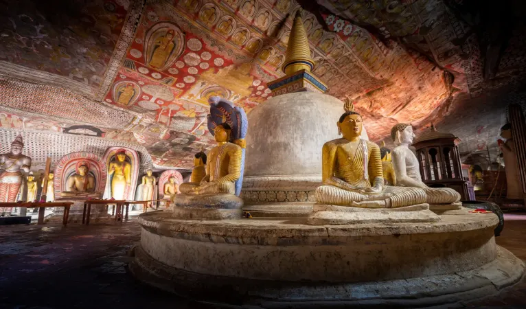 Exploring the Ancient Dambulla Cave Temple in Sri Lanka 1 cave temple 1