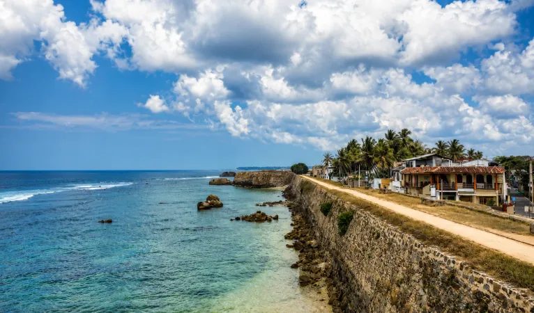 Galle Fort: A Historic Coastal Treasure of Sri Lanka 3 Galle Dutch Fort walls