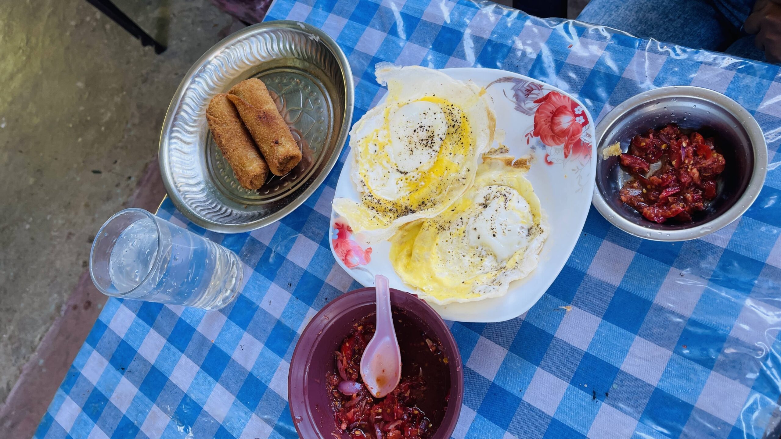 perfet egg hoppers we ate before reaching bellwood