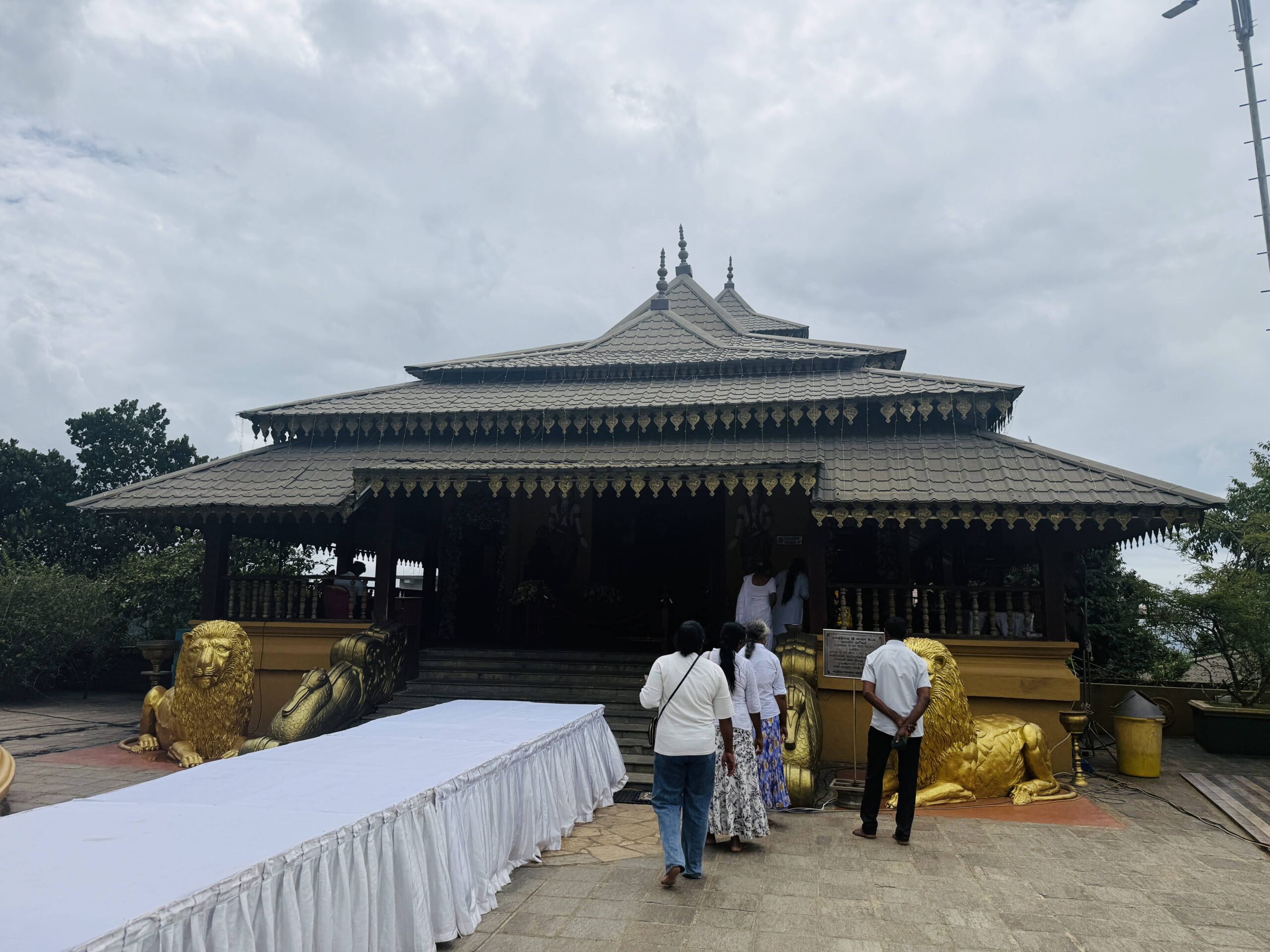 Nelligala International Buddhist Centre, Kandy: A Complete Visitor's Guide 1 Main vihara house nelligala temple kandy
